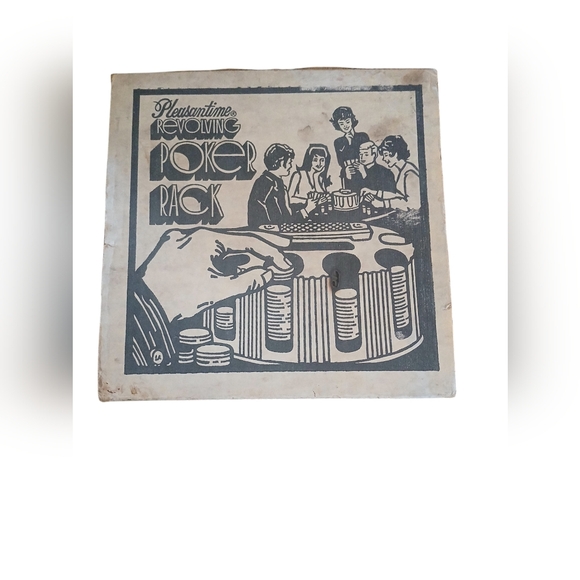 Pocker Chips | Revolving Poker Rack - Picture 2 of 9